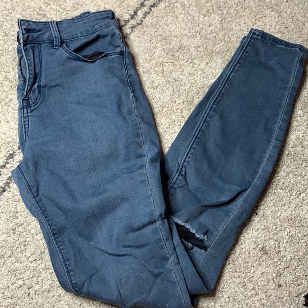 Bullhead high rise skinny jeans